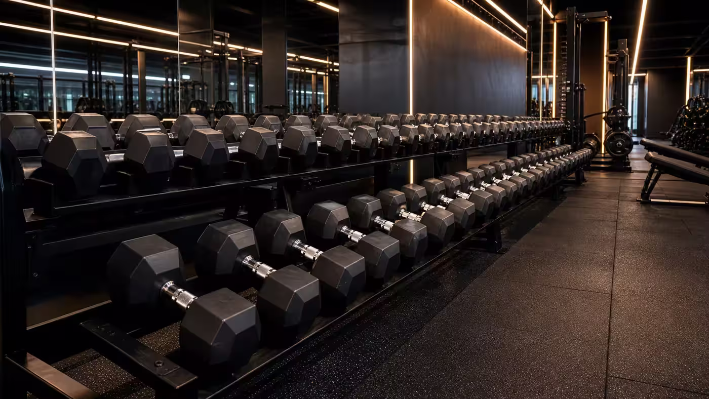 Commercial Dumbbell Zone